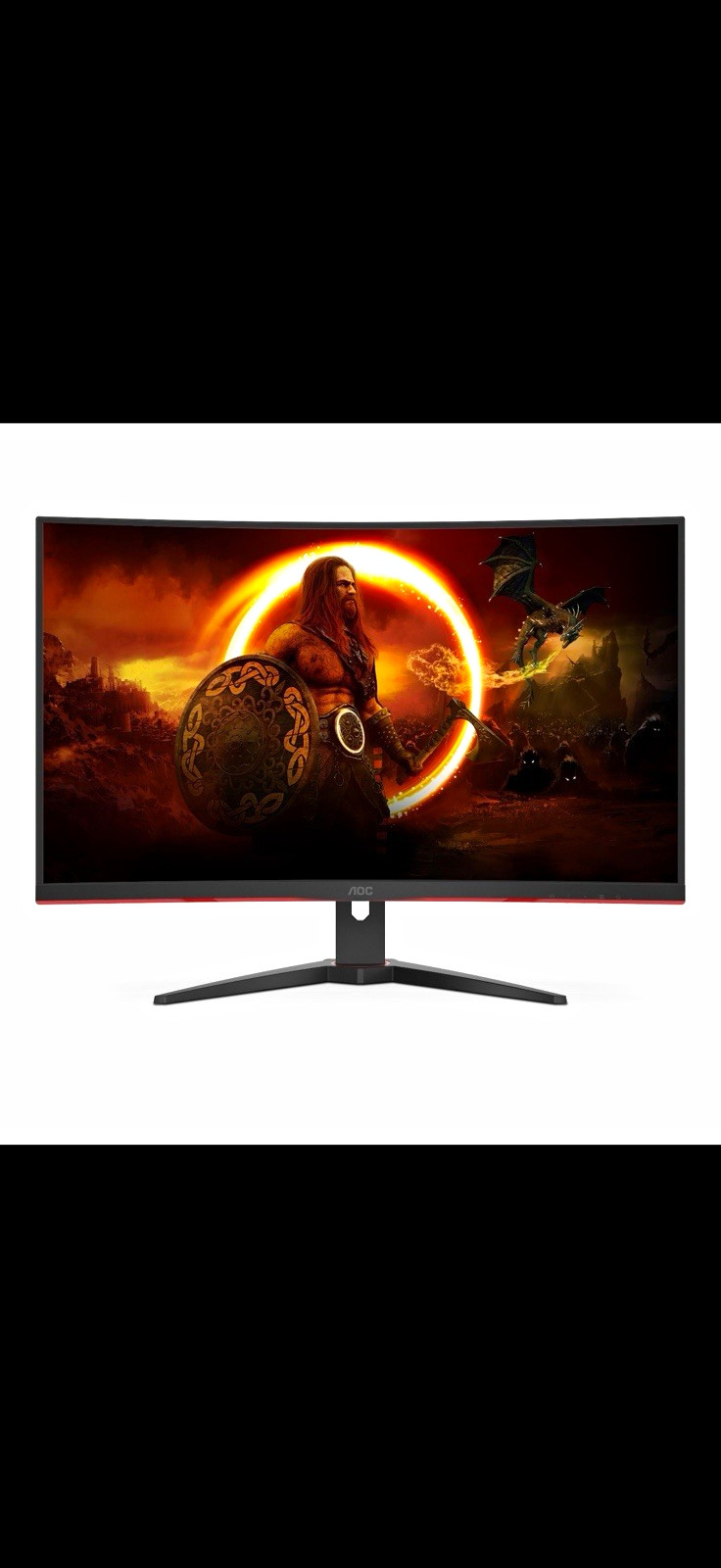 AOC C32G2ZE 31.5” Curved Gaming Monitor  * 240Hz refresh rate * 1920×1080 FHD