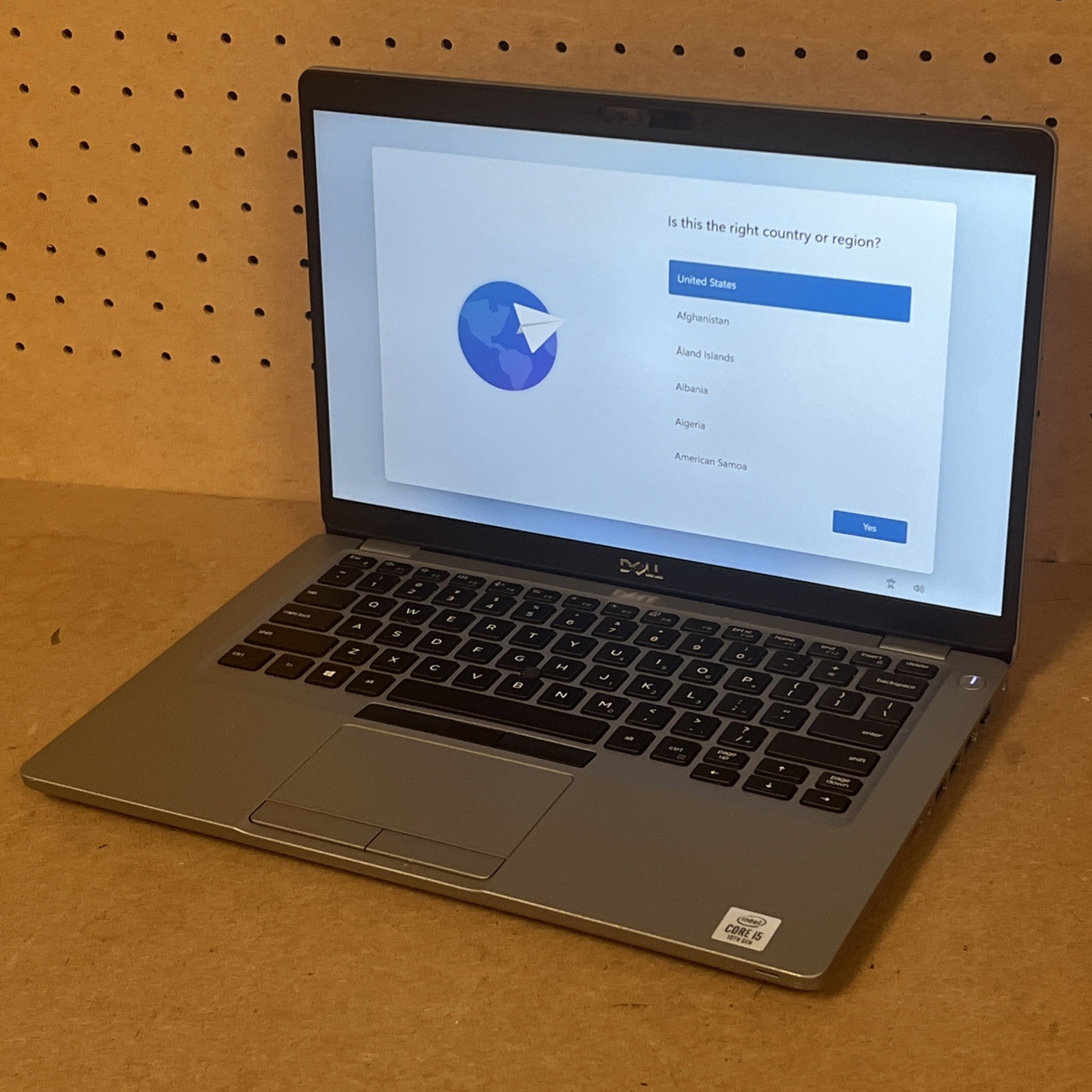 Dell Latitude 5411 i5-10300H 2.5GHz 8GB Ram 256GB SSD - Fair *Low Batt, Drive*