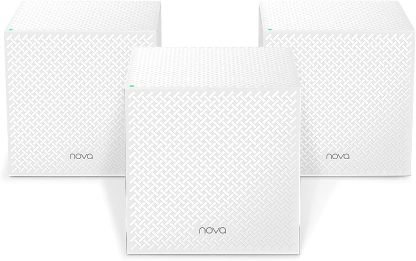 Tenda Nova Mesh WiFi System MW12 - Covers up to 4000 sq.ft - Tri-Band AC2100 