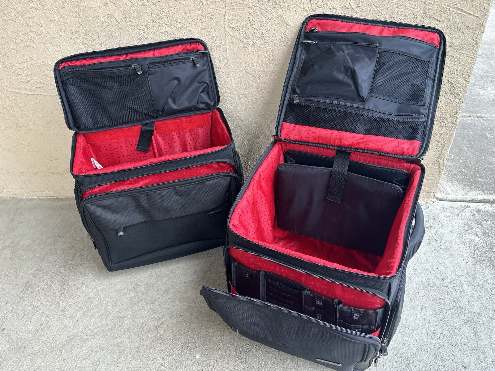 Ativa Mobil-IT Rolling Briefcase Laptop Bag Carry On Black Wheeled Technician