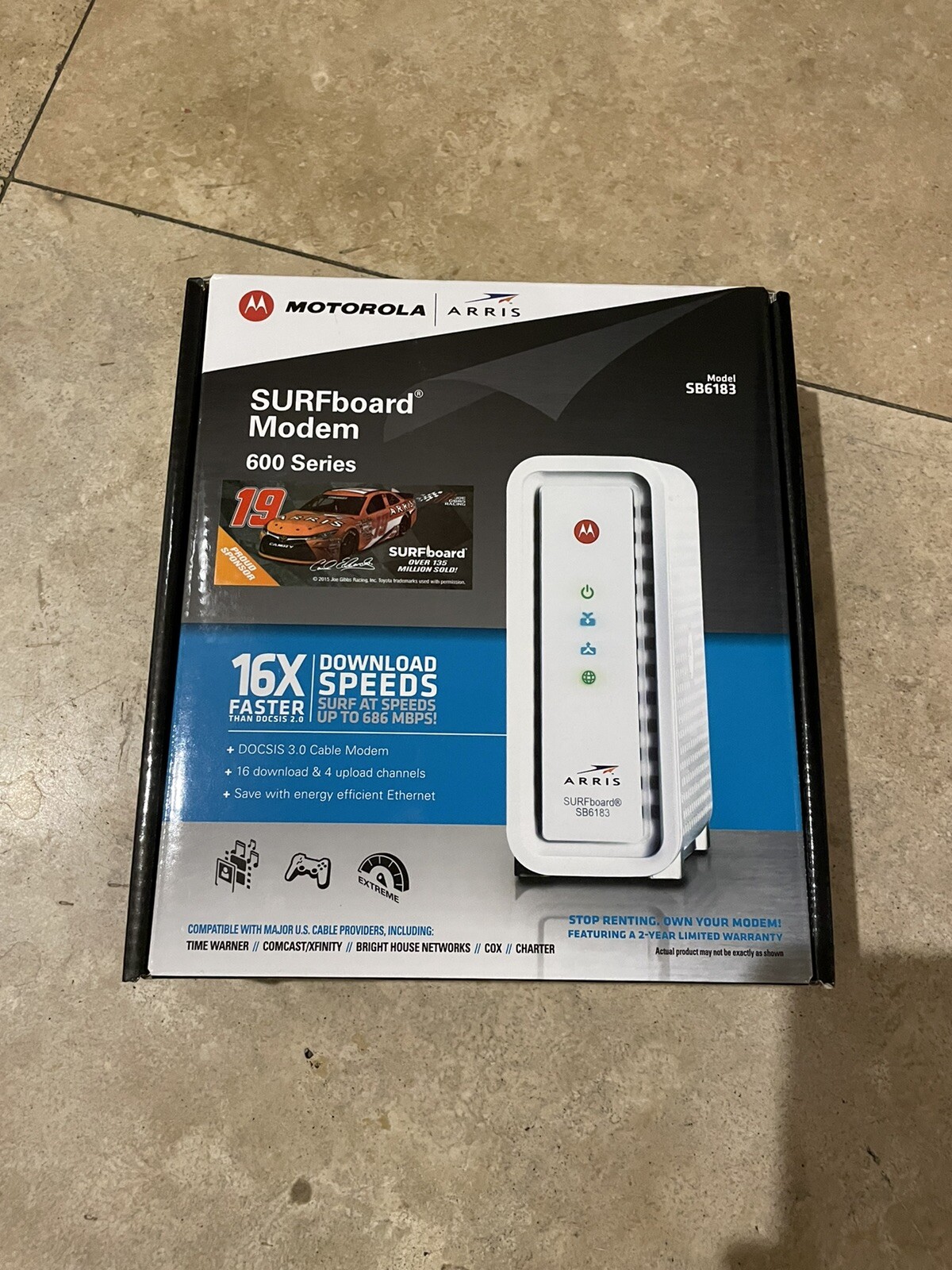 Mototola Arris Surfboard Modem 600 series model SB6183