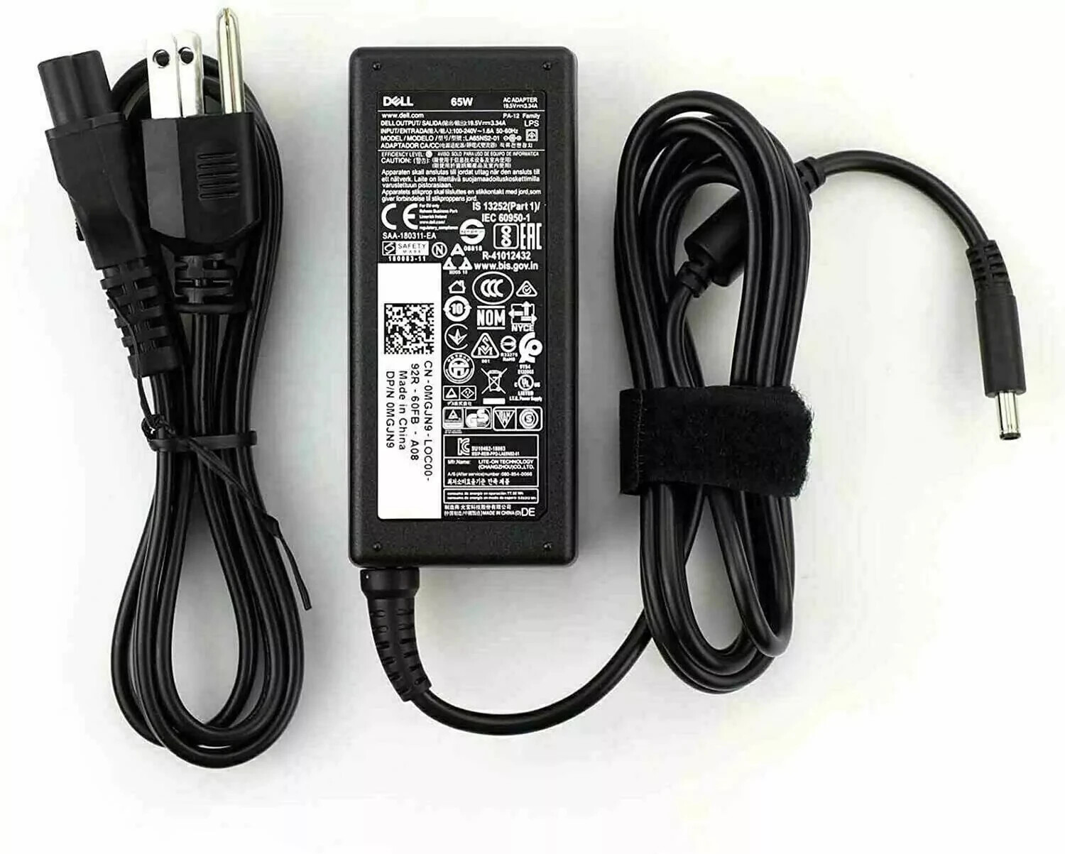 NEW OEM 65W Charger AC Adapter For Dell Inspiron 14 15 5000 7000 0MGJN9 0G6J41