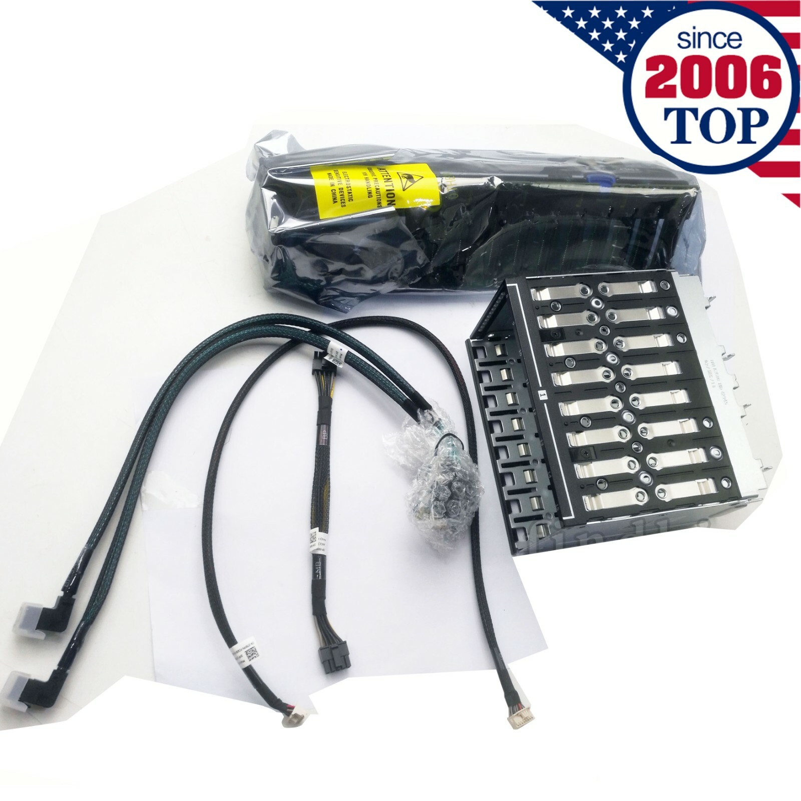 Dell Poweredge R730 R830 16 Bay HDD Backplane Cage Upgrade Kit P51CF 8TGM0