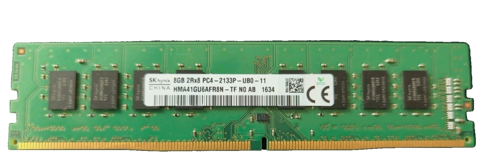 SK Hynix 8GB DDR4 2133MHz 2Rx8 PC4-2133P-UB0-11 Desktop RAM - Single Module
