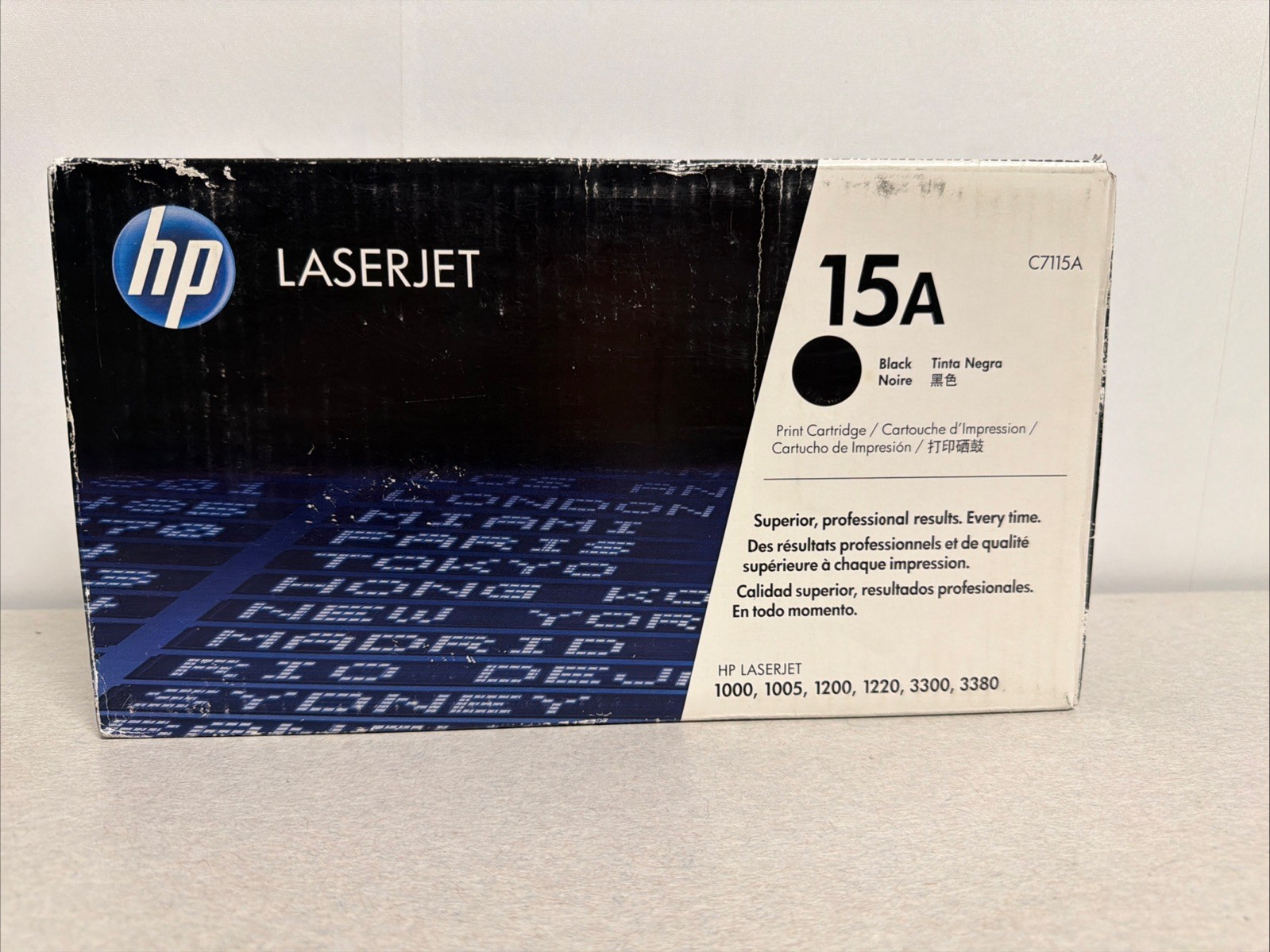  HP LaserJet 15A Black Toner Cartridge C7115A