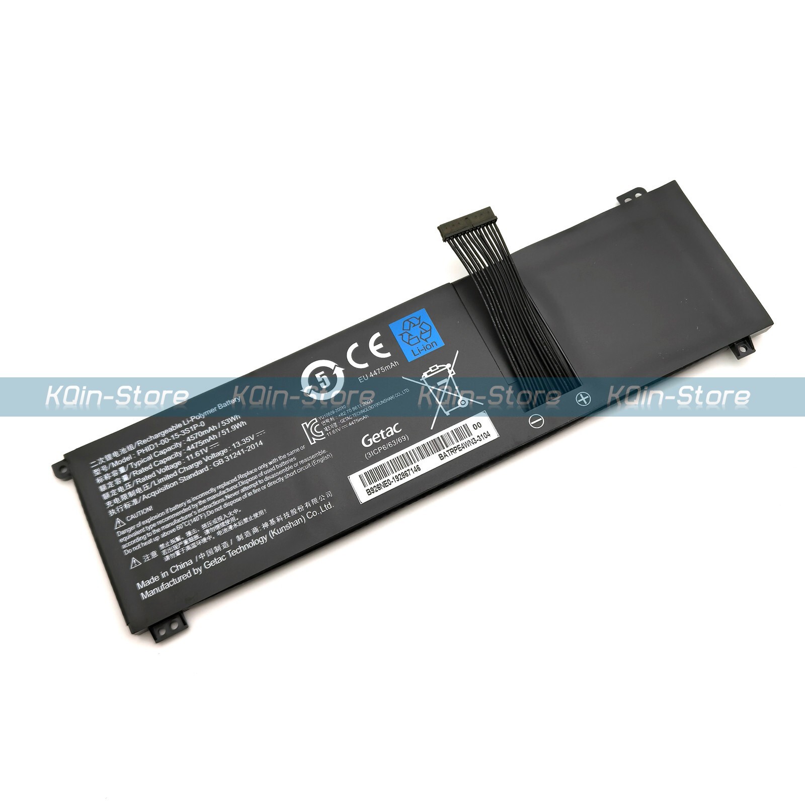 Genuine PHID1-00-15-3S1P-0 OEM Laptop Battery For Mechrevo F1 Schenker Vision 14