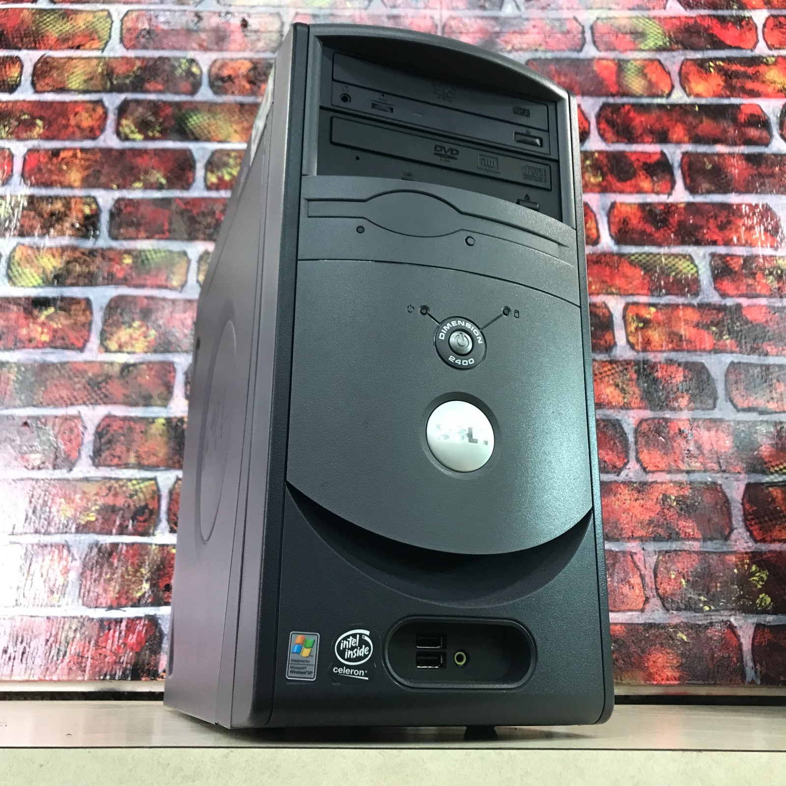 Dell Dimension 2400 ATX PC Celeron 2.20GHz 512MB RAM No HDD (Retro Gaming)