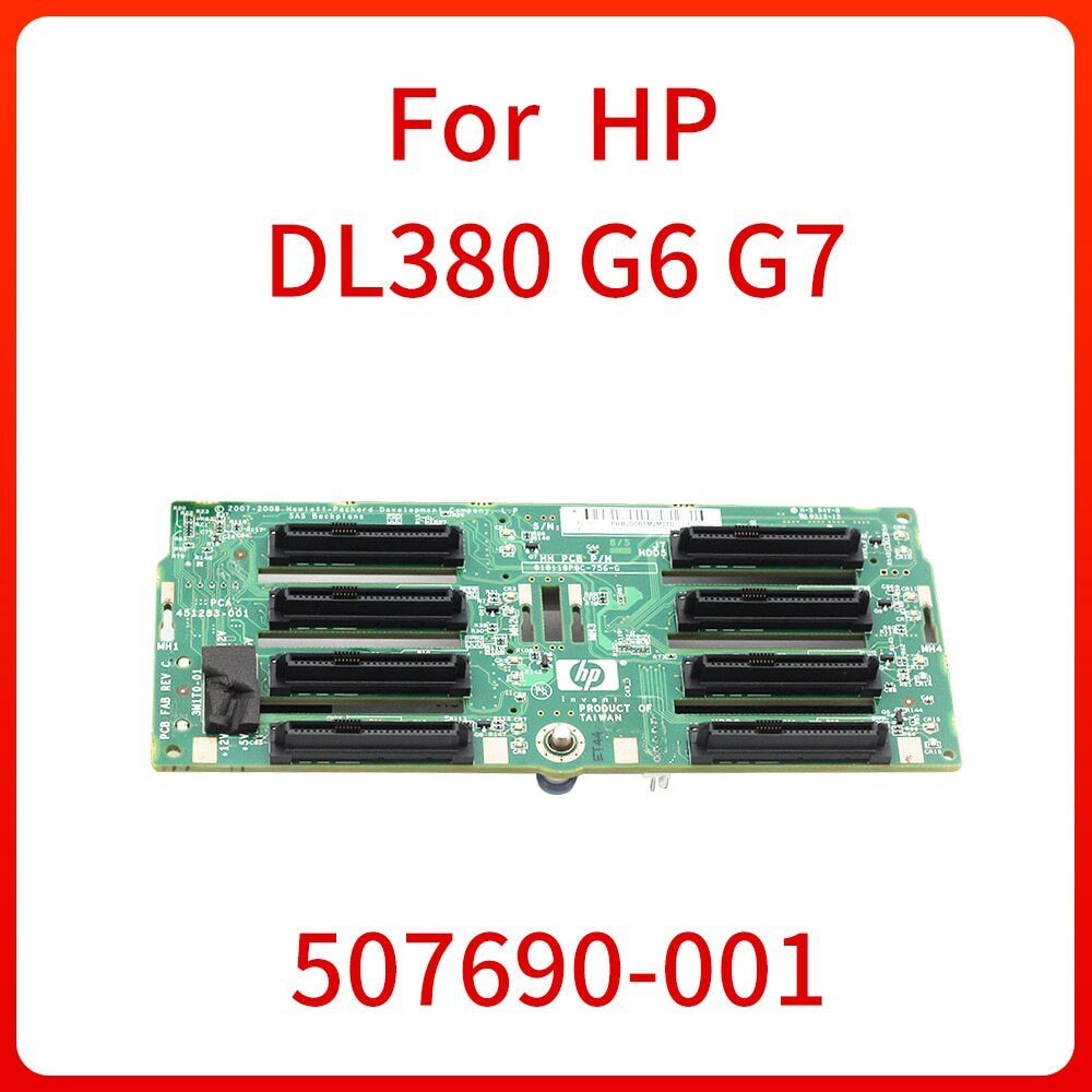 507690-001 451283-002 FOR HP DL380 G6 G7 Server 8 Bay 2.5” SAS