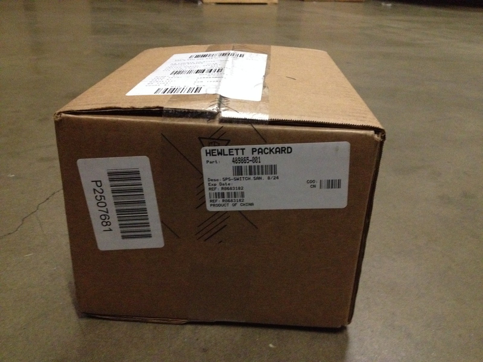 AJ821A 489865-001 HPE Brocade 8/24c SAN Switch 4 BladeSy c HPE NEW SPARE PART*