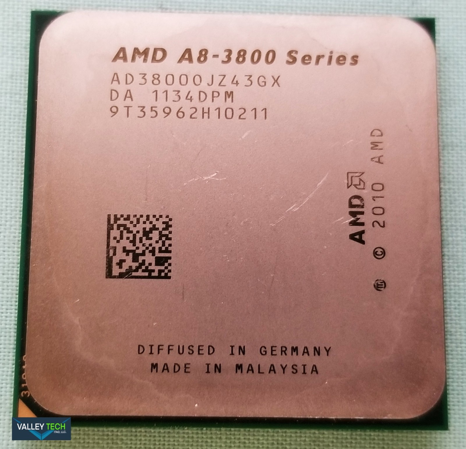 AMD A8 3800 Series AD38000JZ43GX USED