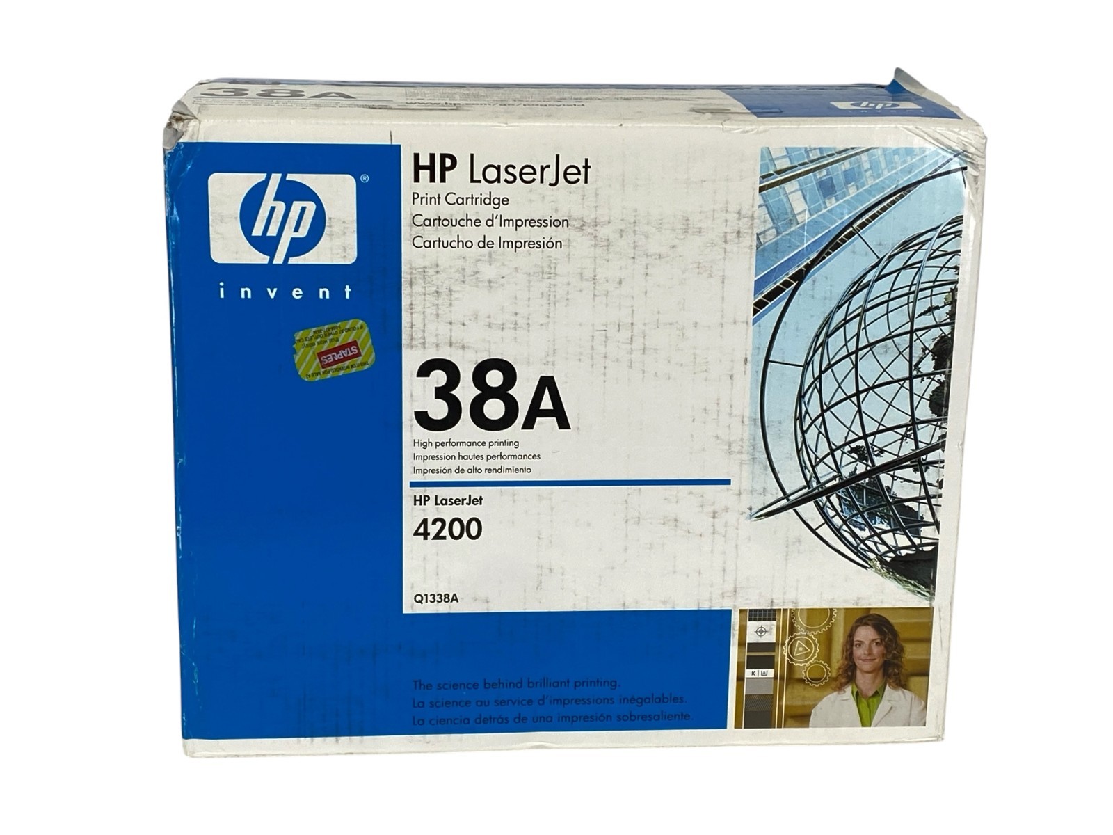 HP LaserJet Print Cartridge 38A Q1338A New