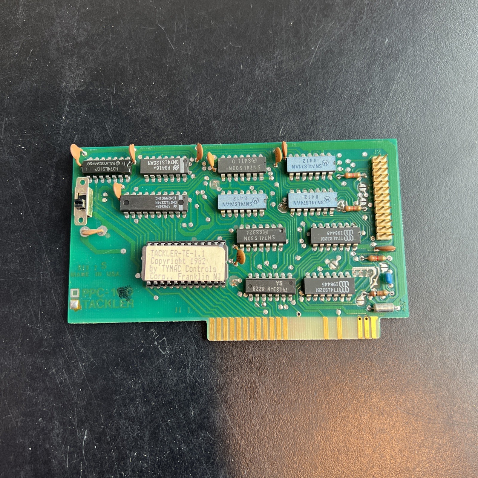 VINTAGE Apple II IIe II Plus PPC-100 Tackler 1983 TYMAC Printer Card Only