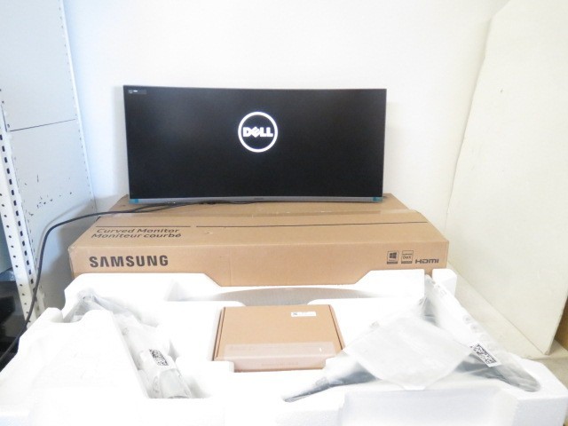 SAMSUNG 890 SERIES LC34H890WJNXGO 34” CURVED BLACK MONITOR