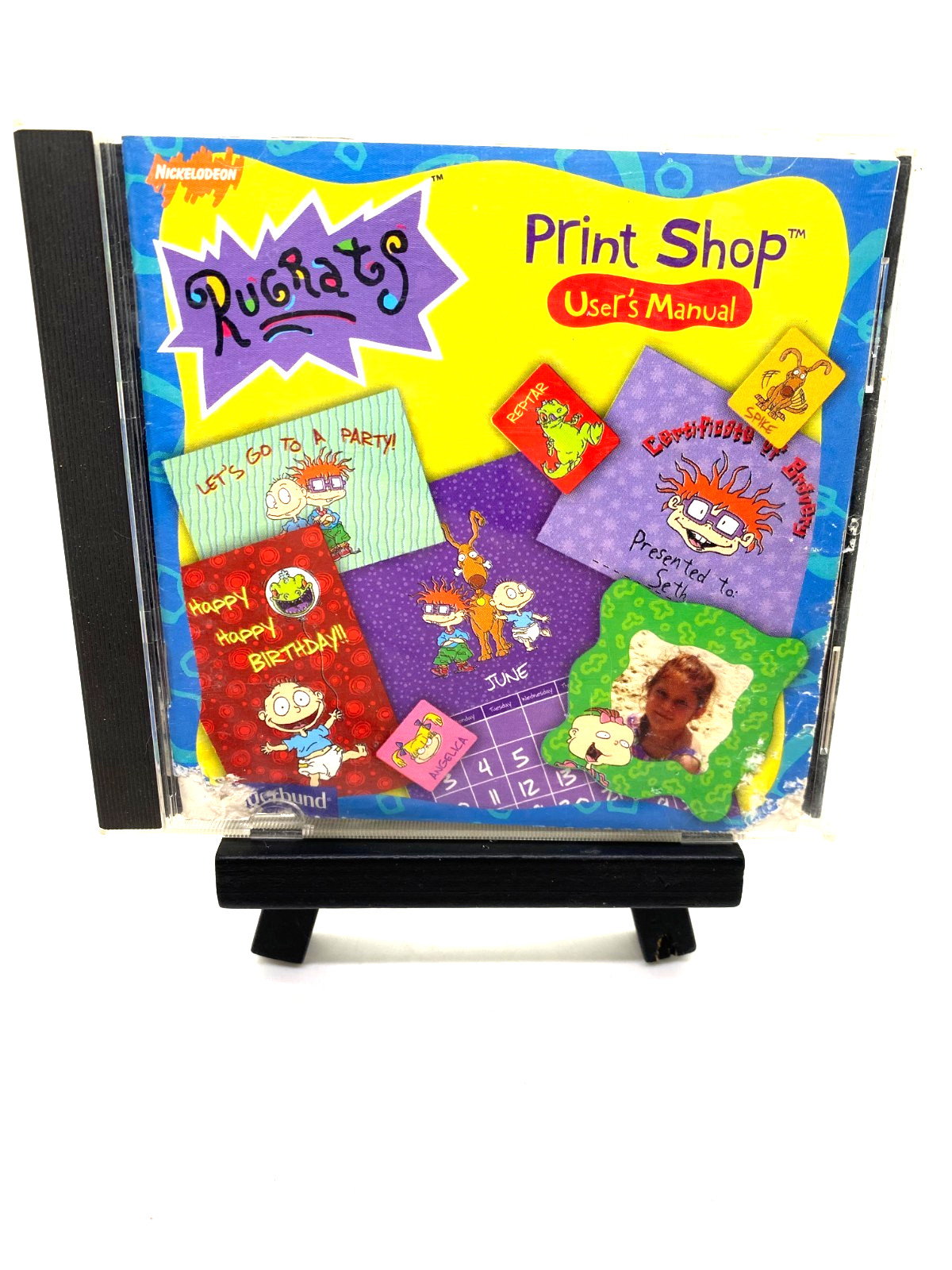 Nickelodeon Rugrats Print Shop (CD-ROM, 1998) Nickelodeon Windows 95/98
