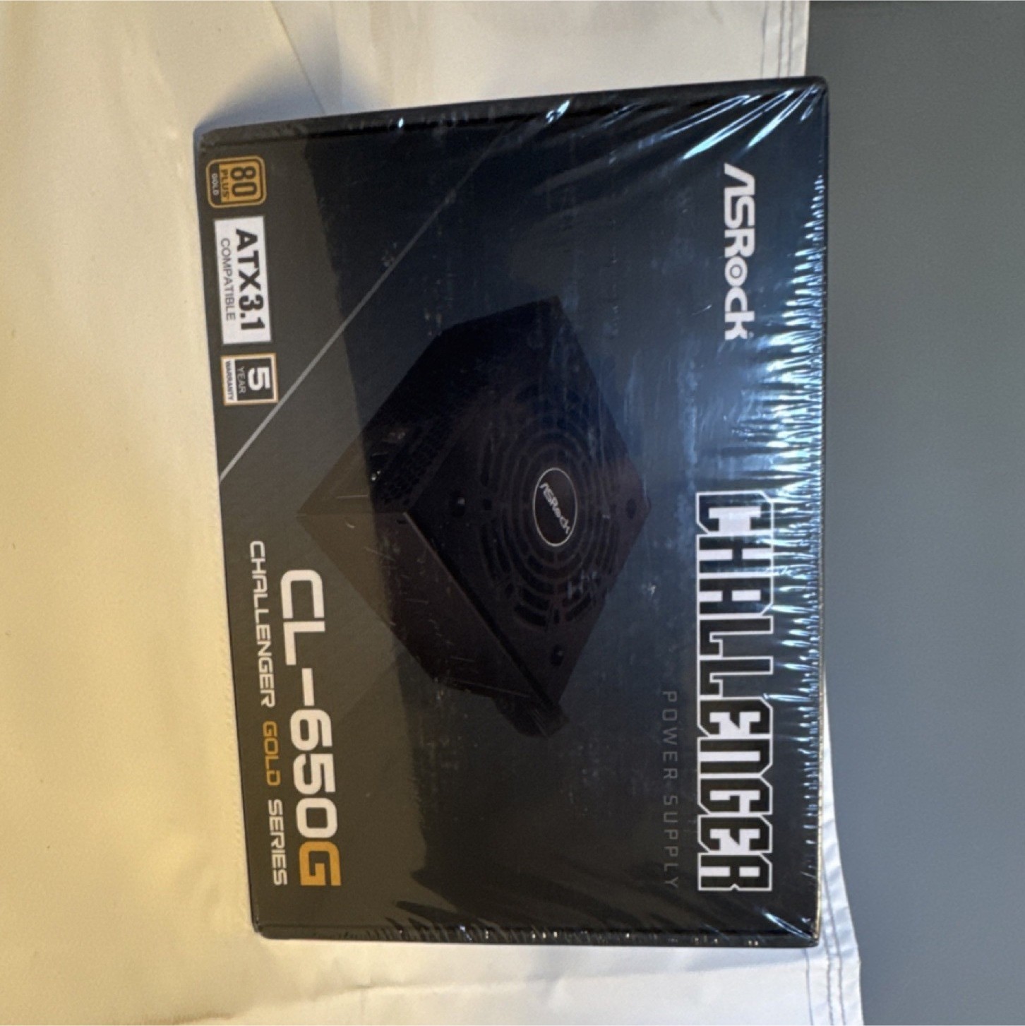 ASRock Challenger CL-650G 650W ATX Modular 80 Plus Gold Power Supply
