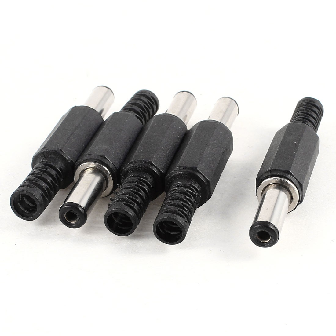 5 Pcs Replaceable 2.1mm x 5.5mm x 14mm DC Power Connector