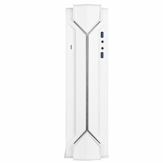 Silverstone Technologies RVZ03W-ARGB Slim Mini-ITX Case -White