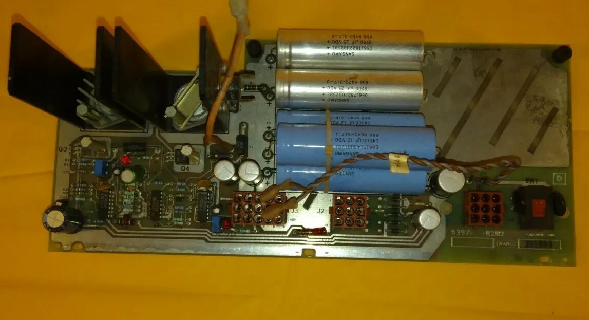 WANG 2200 POWER controller 8397 pcb distribution board PSU vintage retro