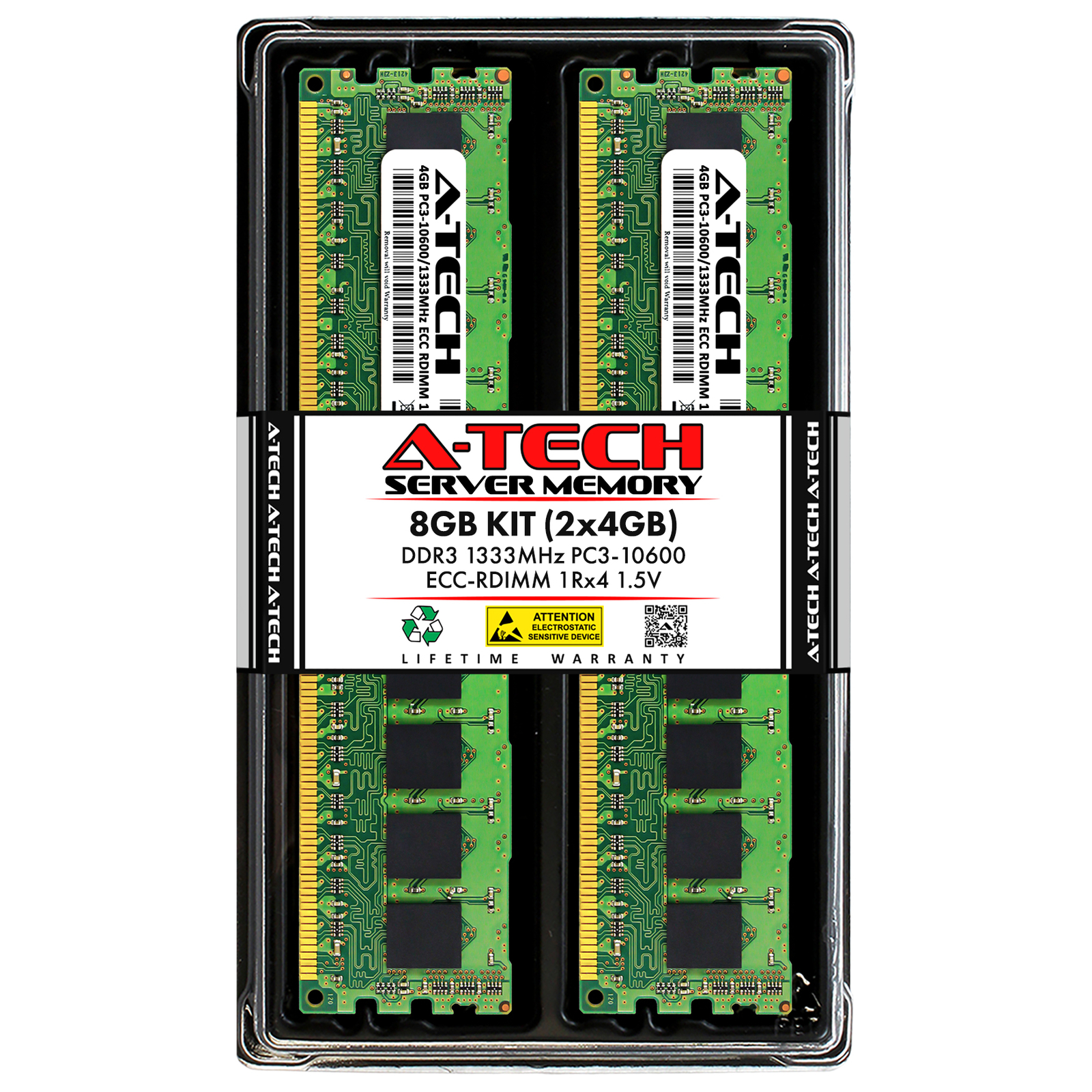 8GB 2x 4GB PC3-10600R RDIMM ASUS KGPE-D16 Z9PH-D16/FDR Z8PE-D12X Memory RAM