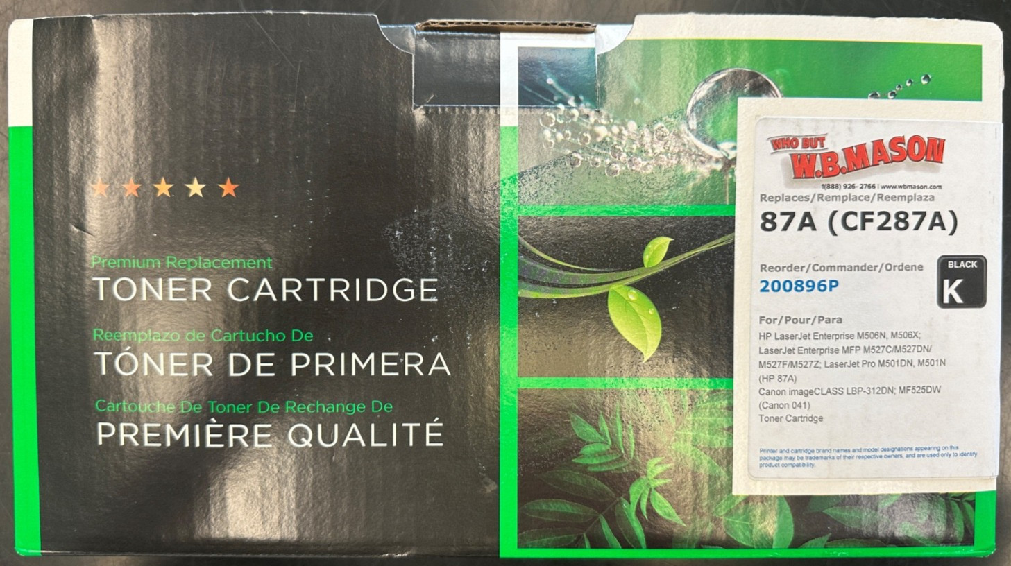 Clover Imaging CF287A 87A Toner Cartridge Fits for HP LaserJet Pro M501dn M501n