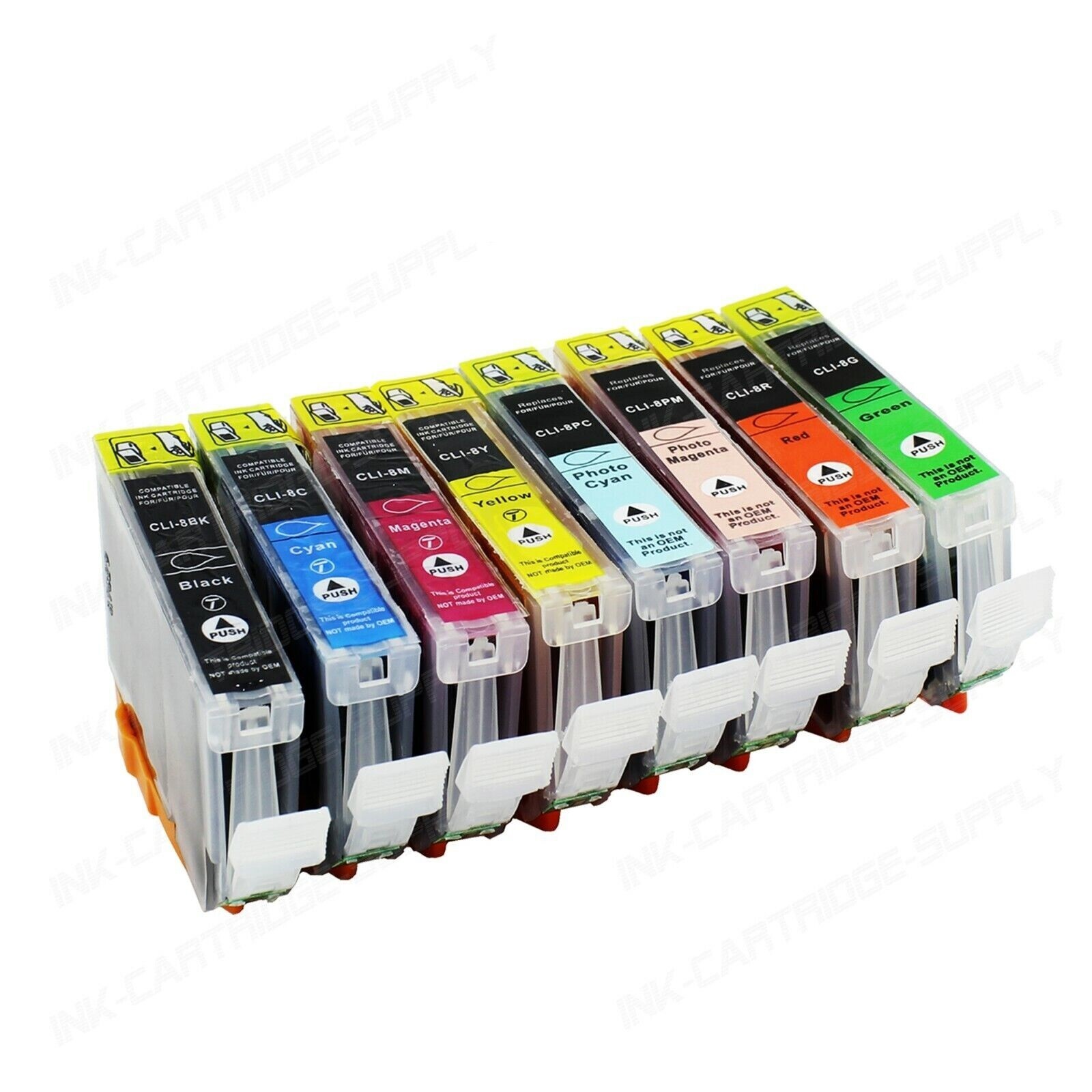 8/16/24/32 CLI-8 Ink Cartridge Compatible Canon Pixma Pro9000 Mark II Pro 9000
