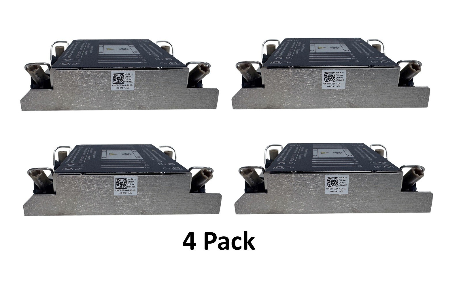 *4 Pack* Dell RRX8X PowerEdge C6520 CPU 1 Heatsink *NEW BULK*