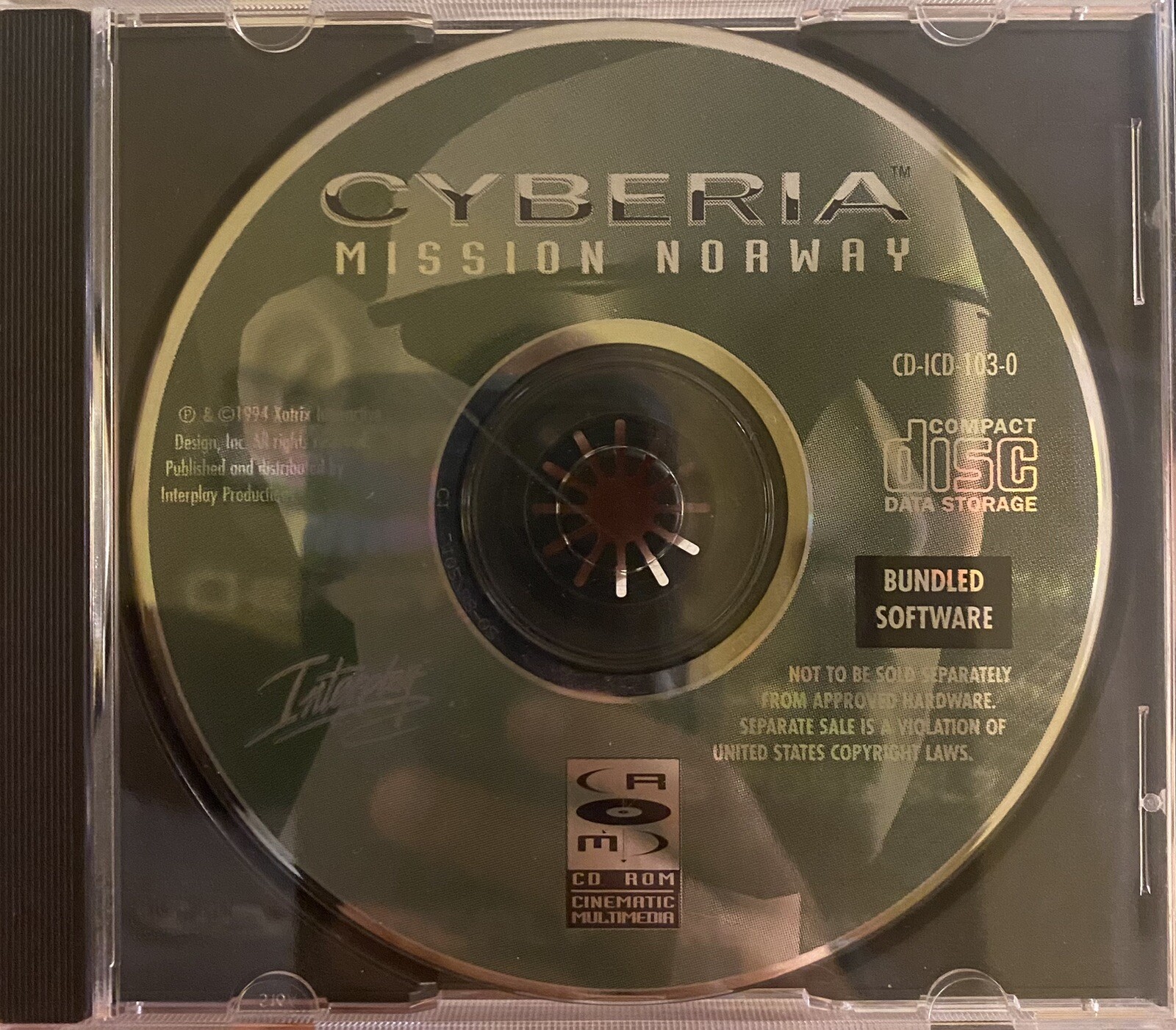 Cyberia Mission Norway (PC, 1994) Game