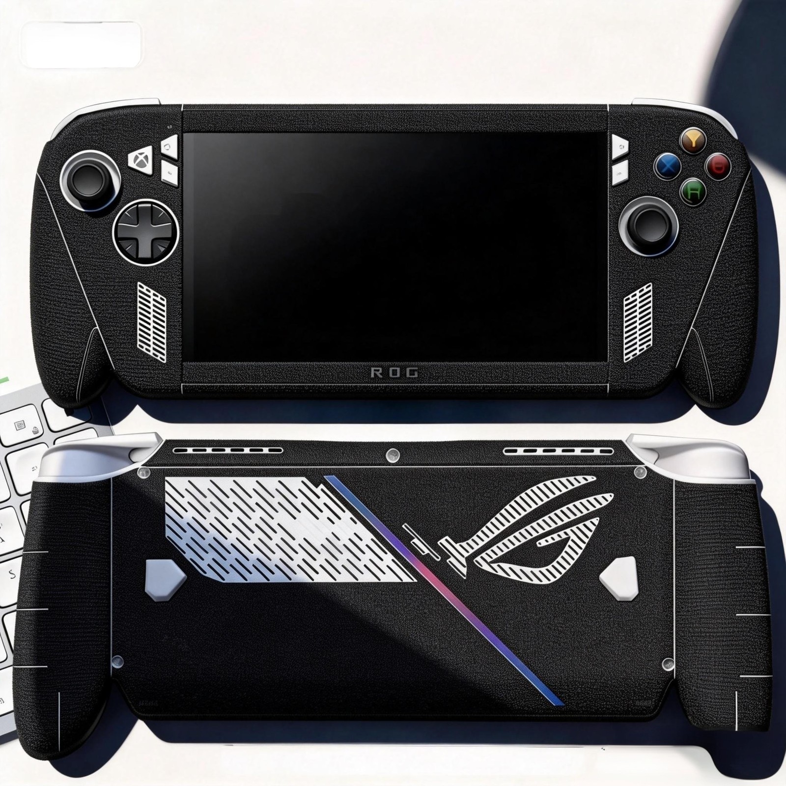 PU CLOTH Sticker Skin For ROG XBOX ALLY X 2025 Gaming Handheld