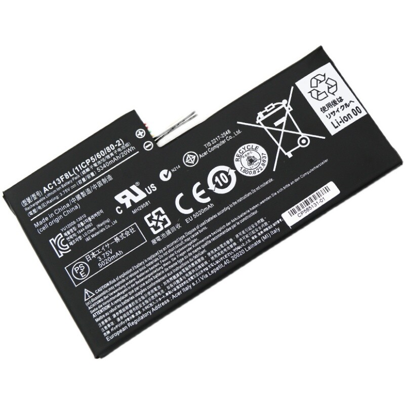 Original AC13F8L Battery For ACER Iconia W4 A1-810 A1-811 A1-A810 W4-820 AC13F3L