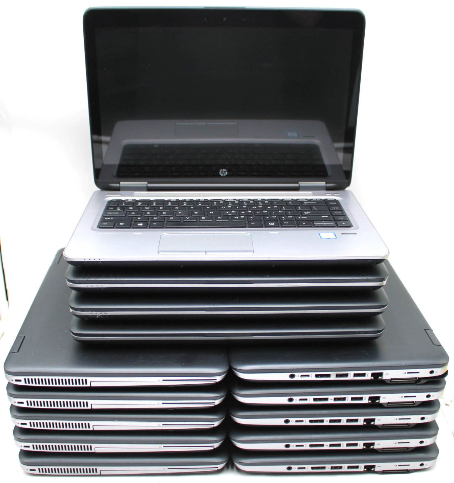Lot of 14 - HP ProBook 640 G3 Touch Laptop i5-7300U 2.60GHz 8GB RAM No HD *B/C*