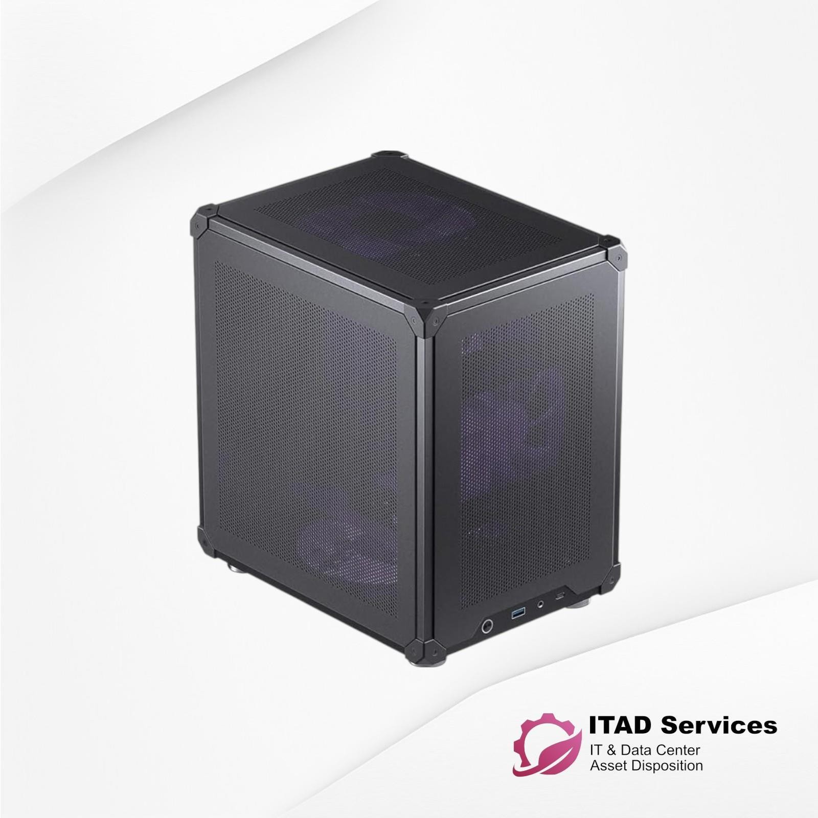 JONSBO C6 BLACK Steel Mini-ITX/MicroATX Case NEW