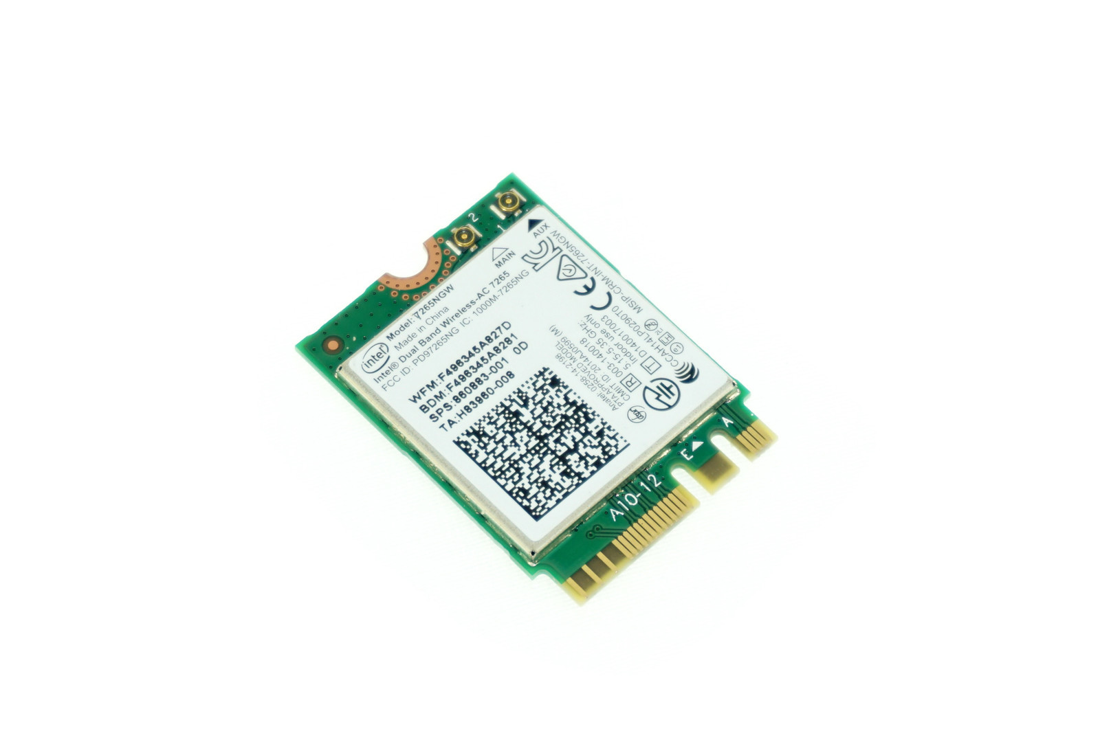 860883-001 7265NGW GENUINE HP WIRELESS BLUETOOTH CARD PAVILION 15-CC610MS (CB71)