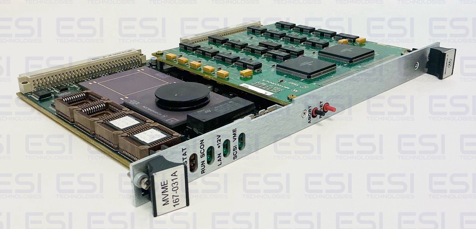 MOTOROLA MVME167-031A, MVME167-31A, MVME167 031A. SBC 33 MHZ, 4MB. SKUE35-2