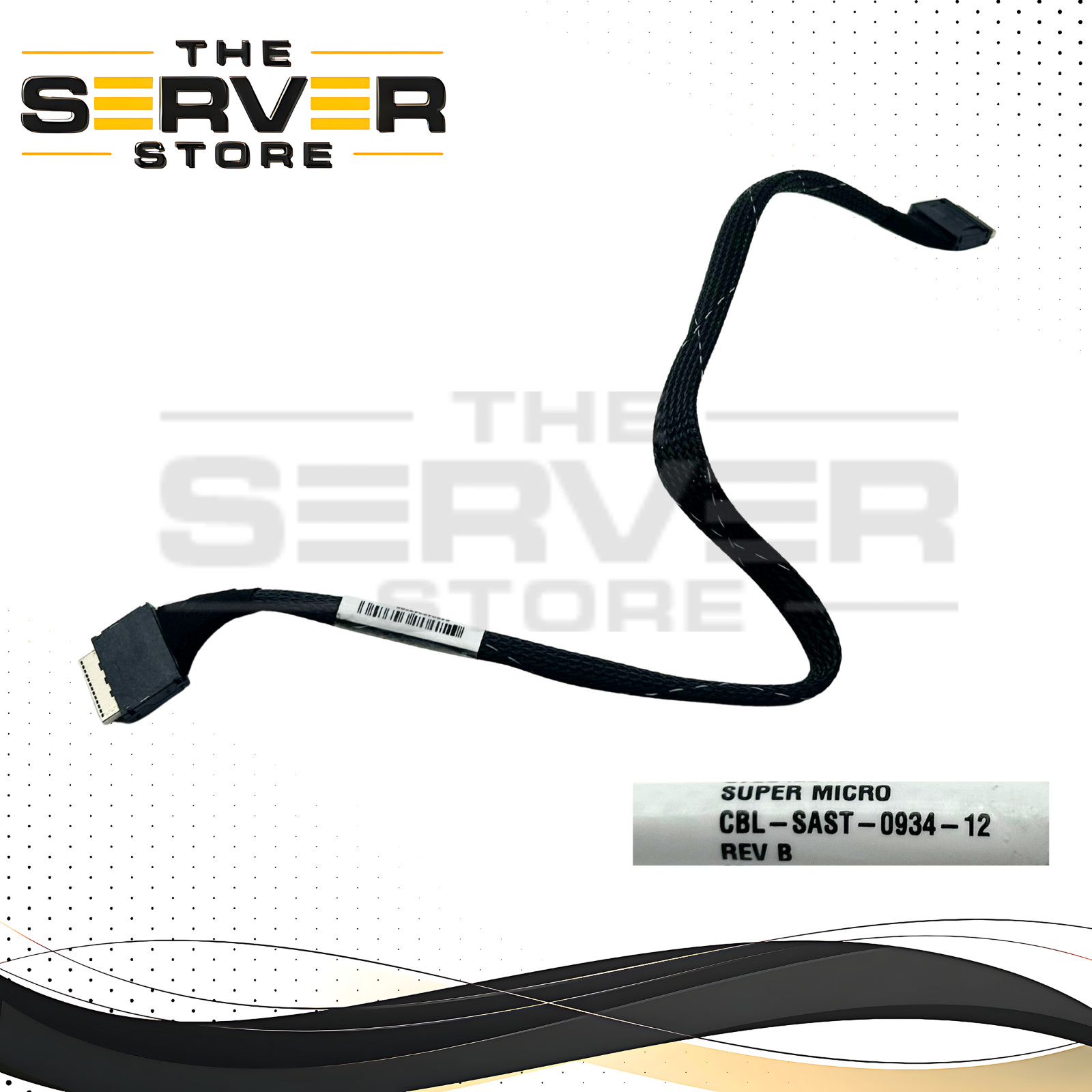 Supermicro 50cm OCuLink to OCuLink 8 Lanes Cable CBL-SAST-0934-12