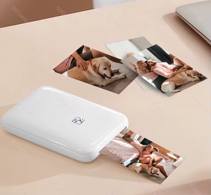 HPRT MT53 Portable Mini Bluetooth Photo Printer 2x3 Zink Sticky Photo Paper