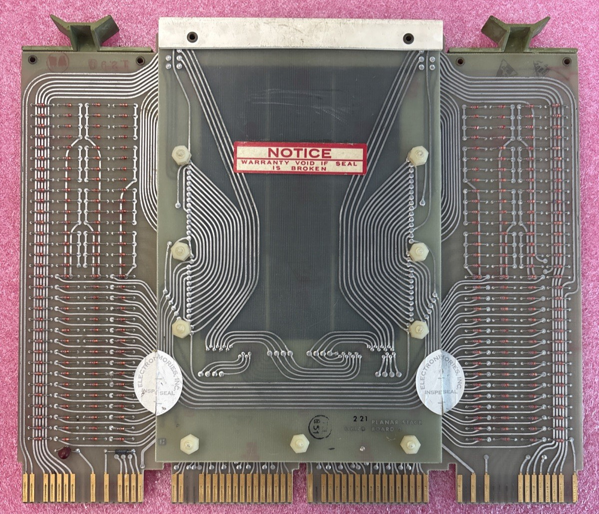 Early Vintage DEC Digital H207 G616 G617 PDP 11/20 Planar Stack Board