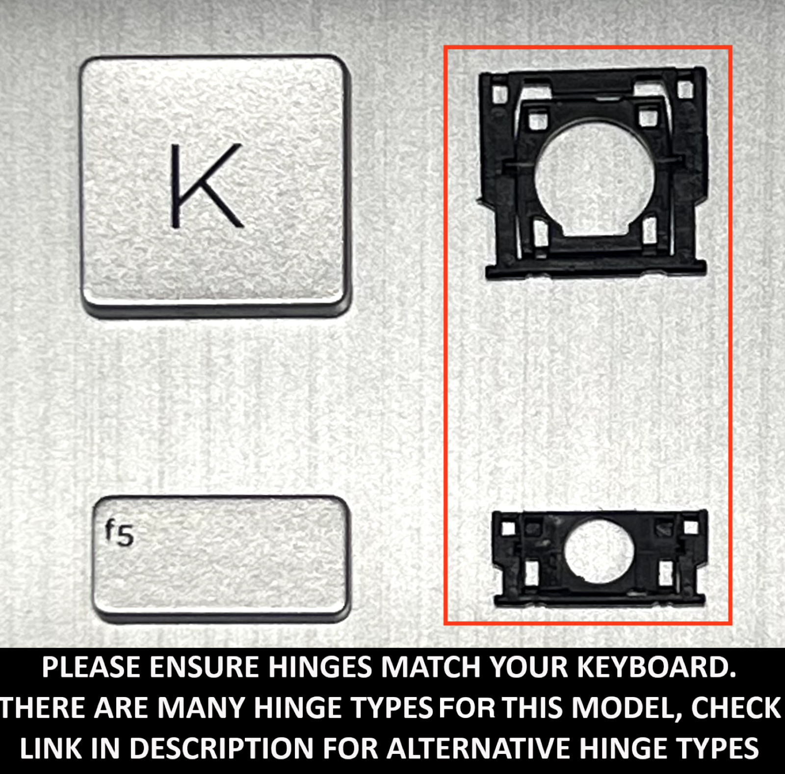 HP Pavilion 15-DW | 15-DW1081WM | KEYBOARD SINGLE REPLACEMENT KEYS KEYCAPS