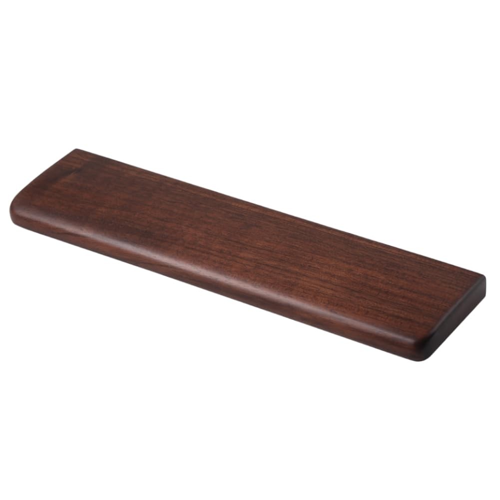 ZQL Wooden Wrist Rest, Walnut Wood Keyboard Wrist Rest, Ergonomic Palm Rest,