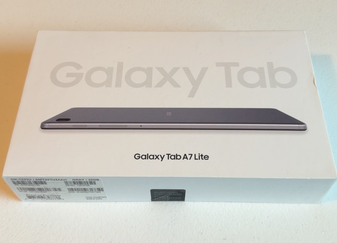 Samsung Galaxy Tab A7 Lite SM-T227 32 GB, Wi-Fi + 4G, 8.7 in - Gray