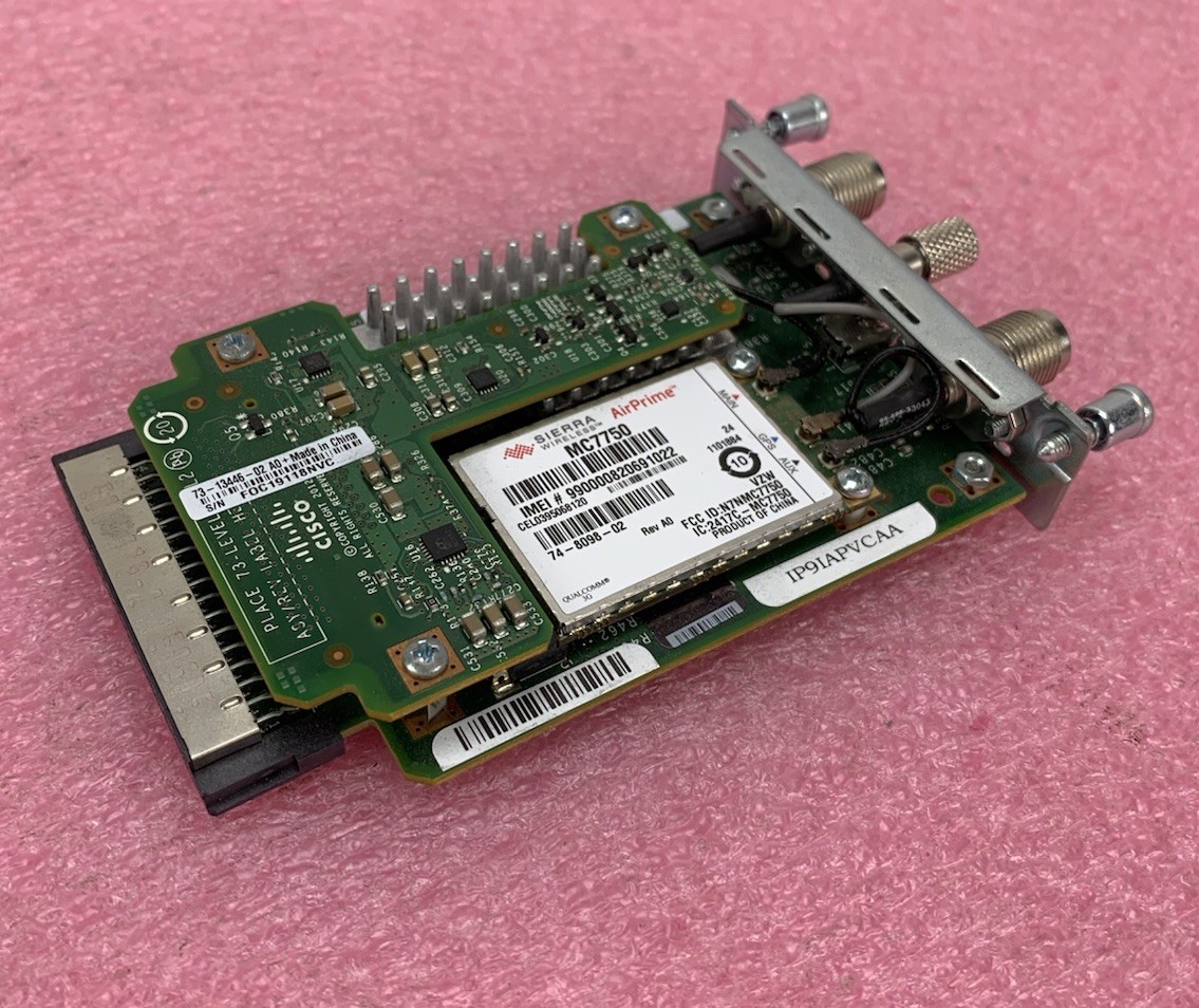 Cisco EHWIC-4G-LTE-VZ 73-13256-03 WWAN Enhanced High Speed Interface Card