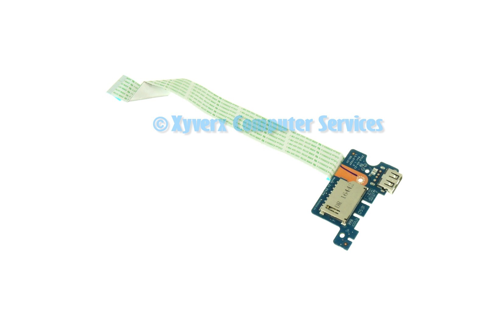 855010-001 LS-D702P GENUINE HP USB CARD READER BOARD WITH CABLE 15-AY195NR(CF48)