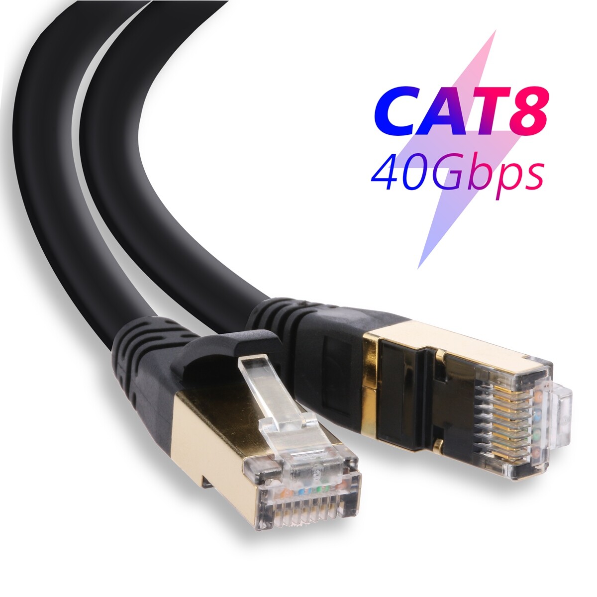 2022 PREMIUM Ethernet Cable CAT 8 Cat8 Ultra HighSpeed LAN Patch Cord 6-66ft Lot