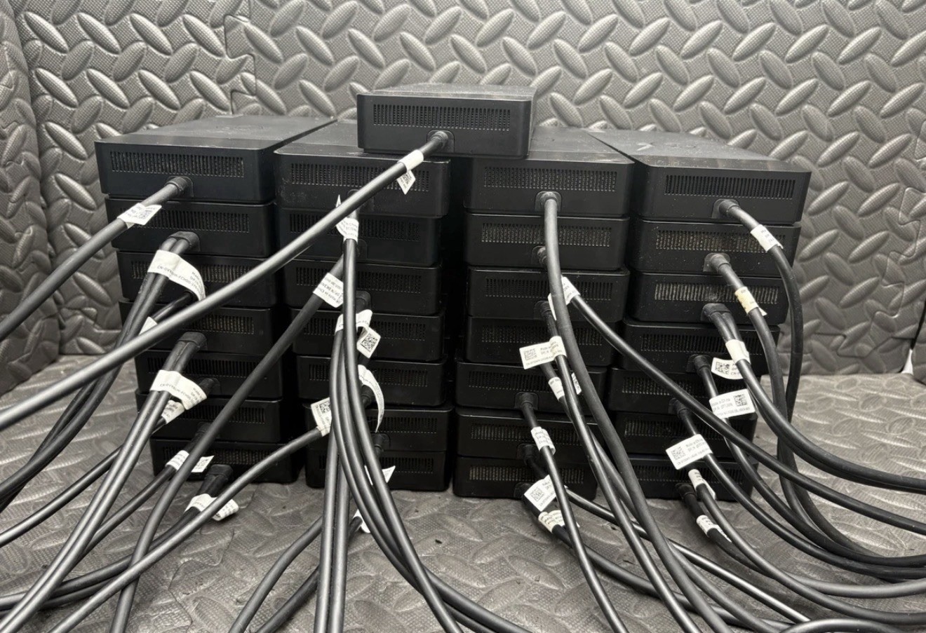 Lot of 27 Dell WD19S/19/K20A  HDMI DisplayPort USB-C Docking Stations No AC