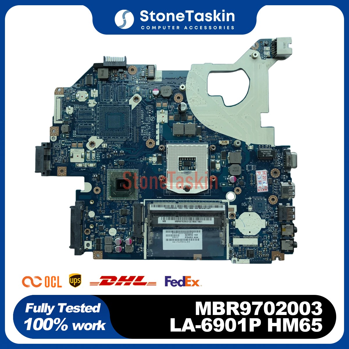 For Acer Aspire 5750 5755 Laptop Motherboard P5WE0 LA-6901P PGA989MBR9702003