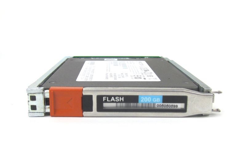EMC 005050599 200GB SSD SAS 2.5 6G V4-2S6FX-200 VNX54/56/58 Solid State Drive