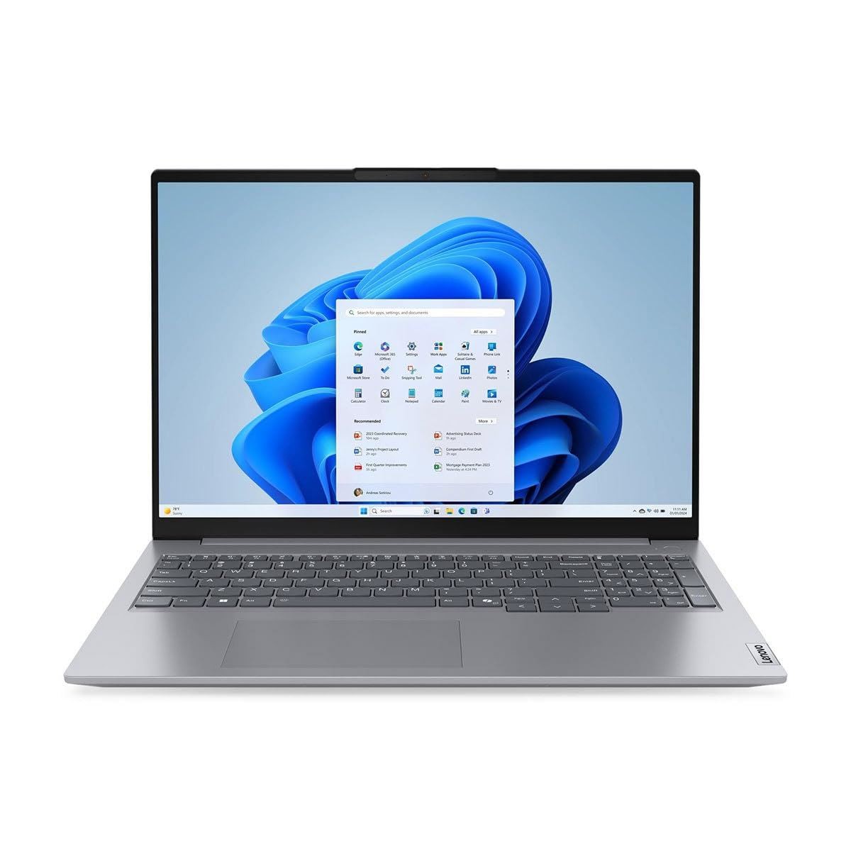 Lenovo ThinkBook 16 G7 Laptop 16" WUXGA Ryzen 5 7533HS 32GB RAM 1TB SSD Open Box