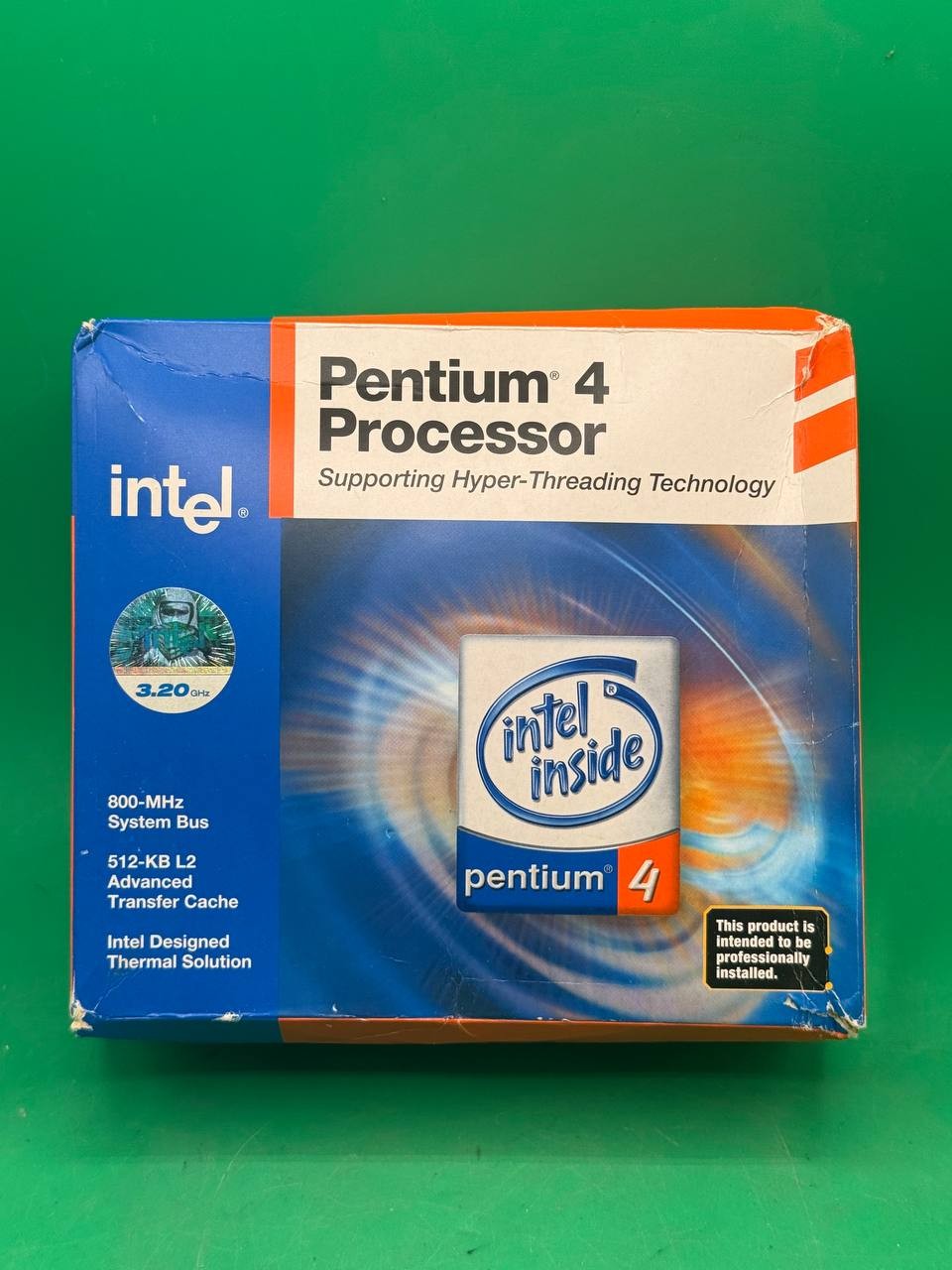 Intel Pentium 4 3.20GHz SL6WG Socket 478 CPU w/ Heatsink Fan Box EN