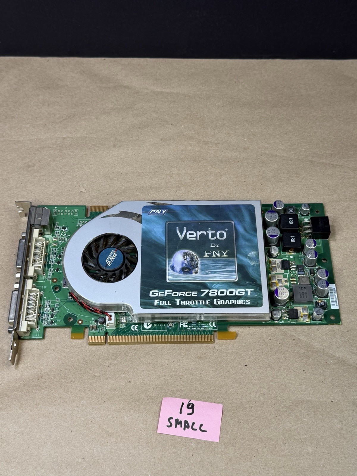 PNY GeForce 7800GTX  256MB PCIE Video Card VCG7800GXWB -C2