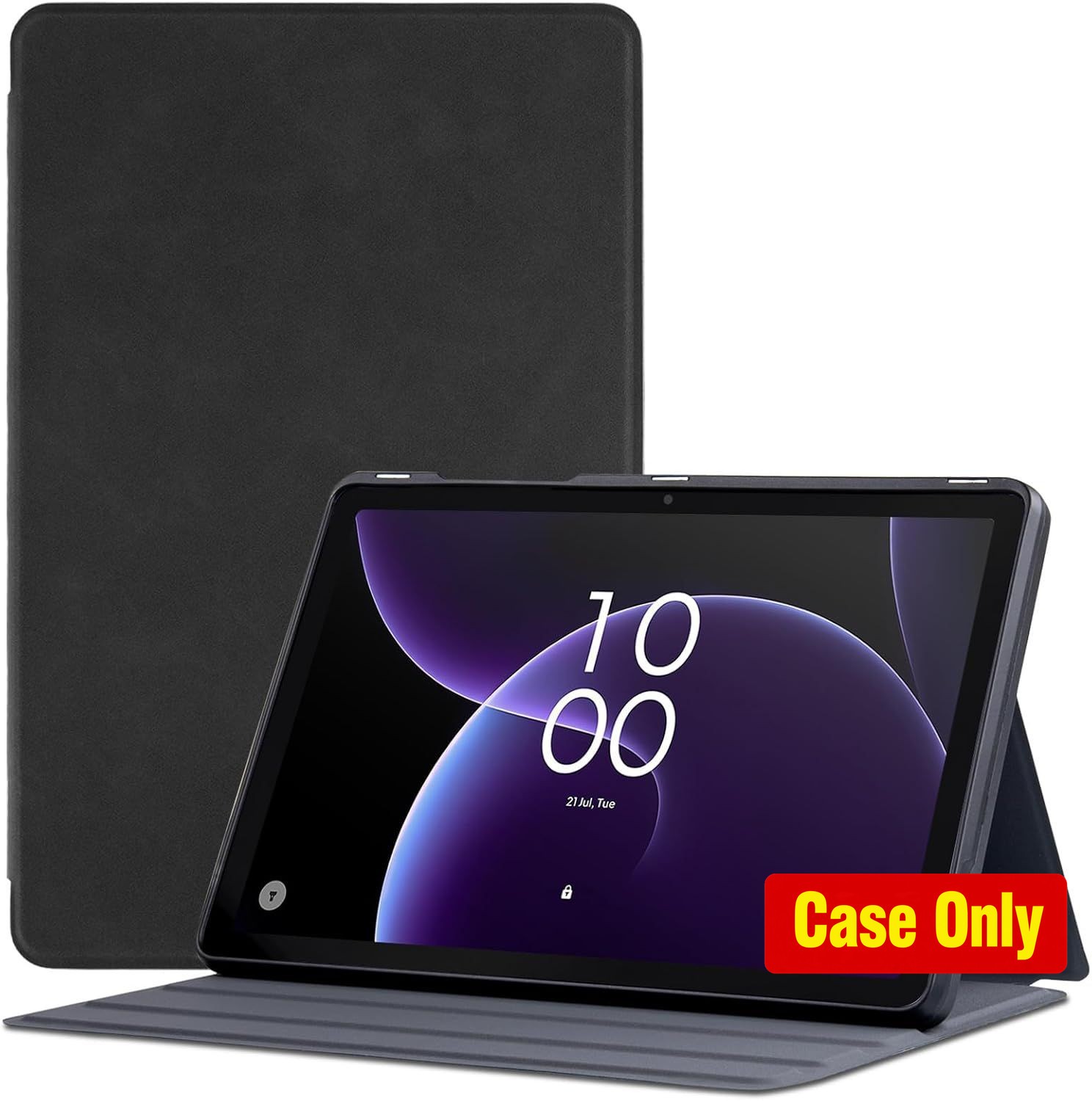 Case for TCL Tab 10 Gen 4 Tablet, Soft TPU Back Cover, Rock Black Color