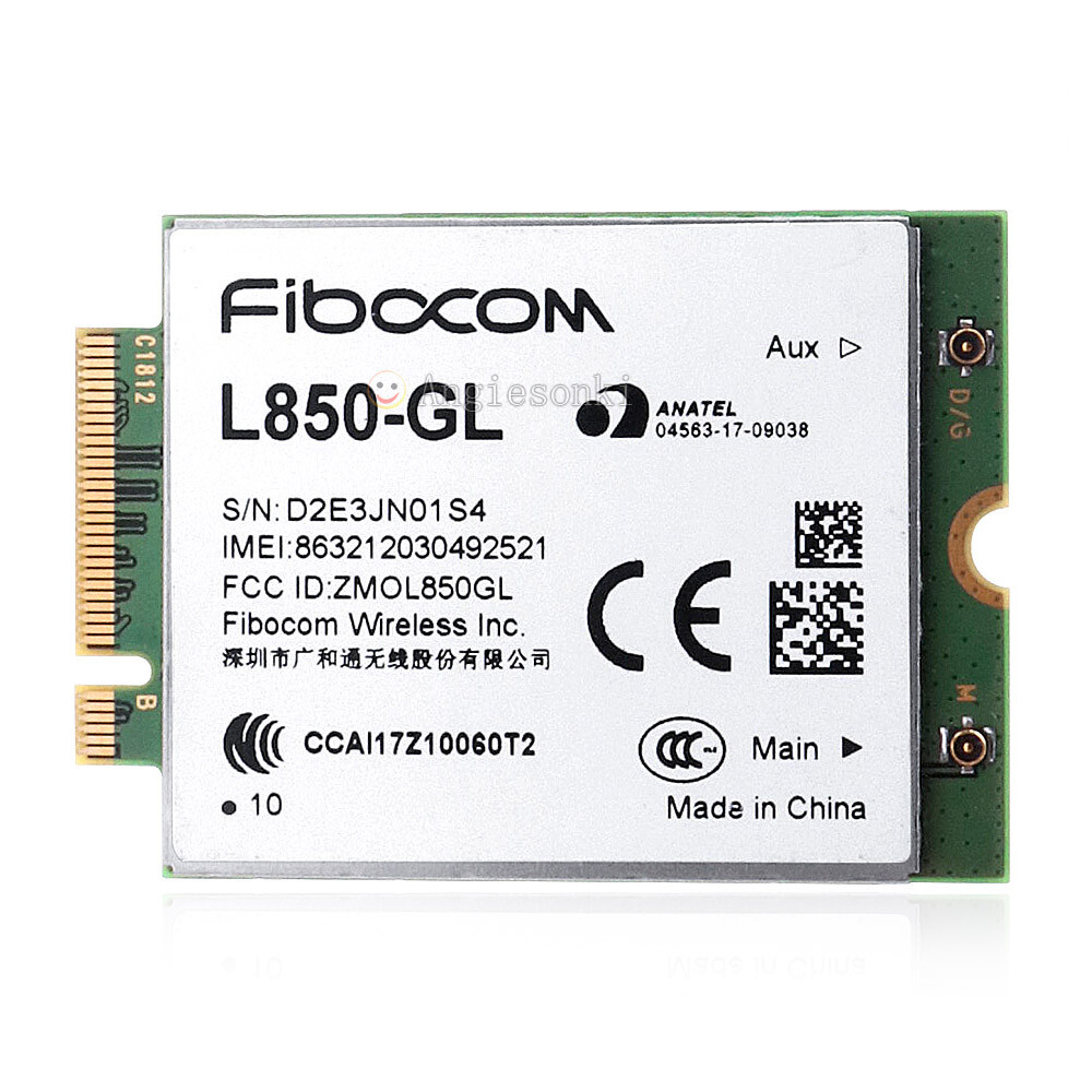 Fibocom L850-GL XMM7360 LTE B1/B2/B3/B4/B5/B7/B8/B11/B12/B66 4G WWAN Card Module
